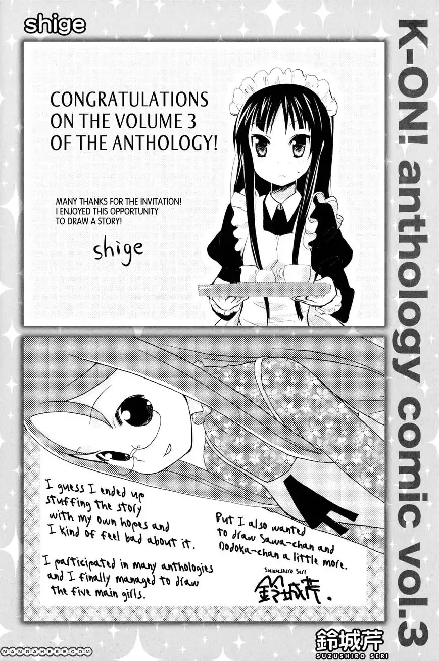 K-ON! Anthology Comic Chapter 19.5 5